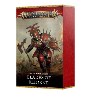 Warscroll Cards: Blades of Khorne (2025)