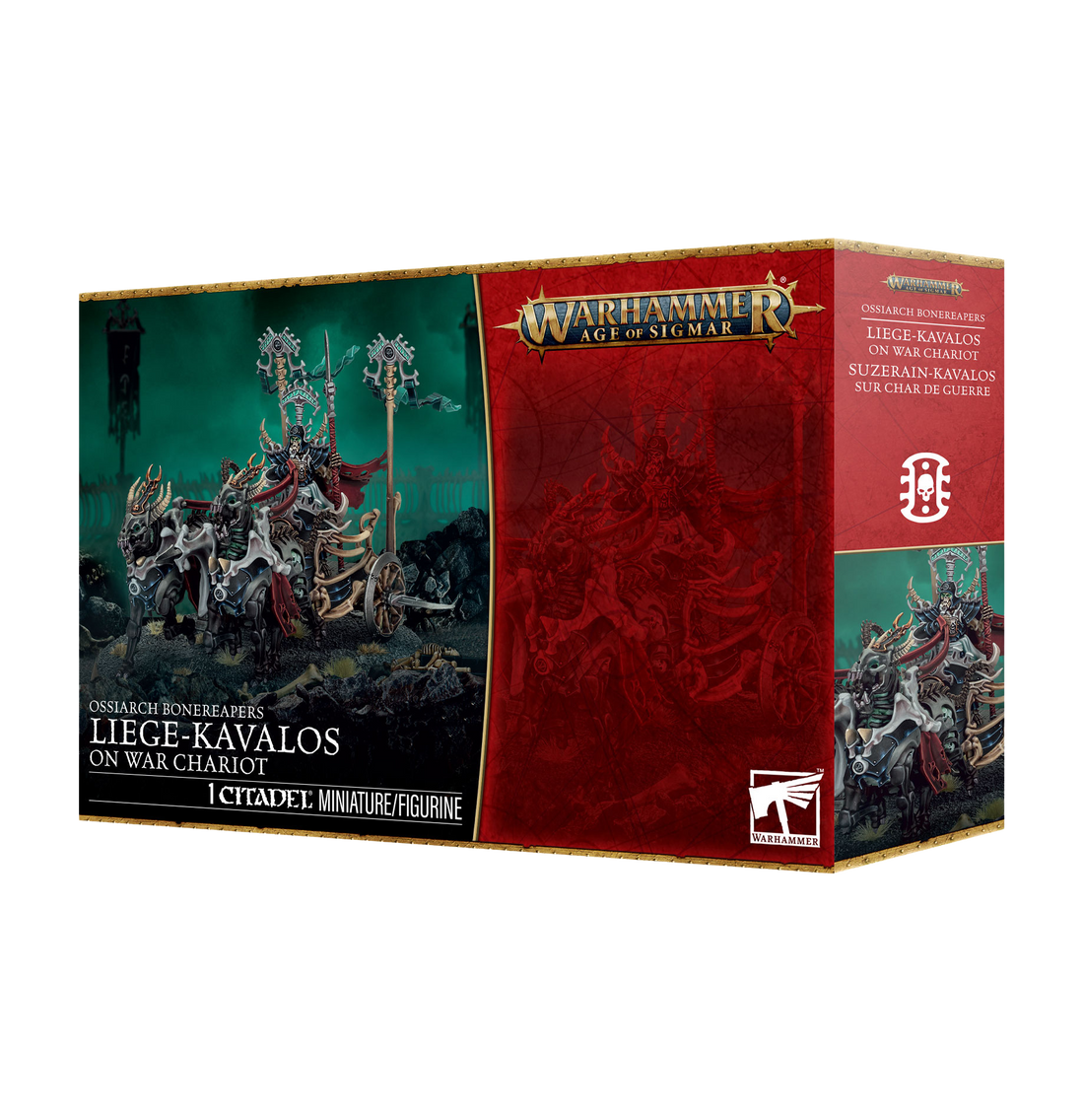 Ossiarch Bonereapers: Liege-Kavalos on War Chariot