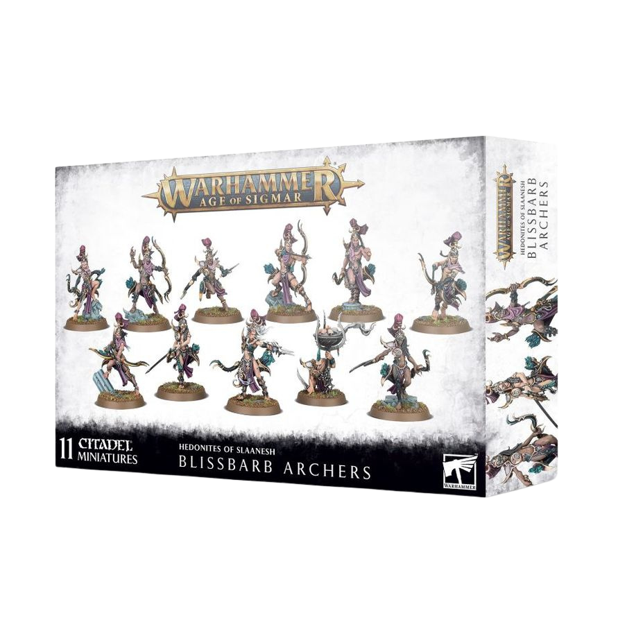 Hedonites of Slaanesh: Blissbarb Archers