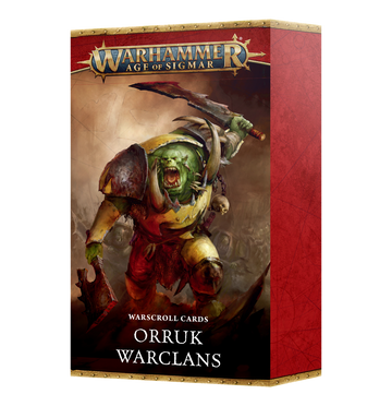 Warscroll Cards: Orruk Warclans (2025)