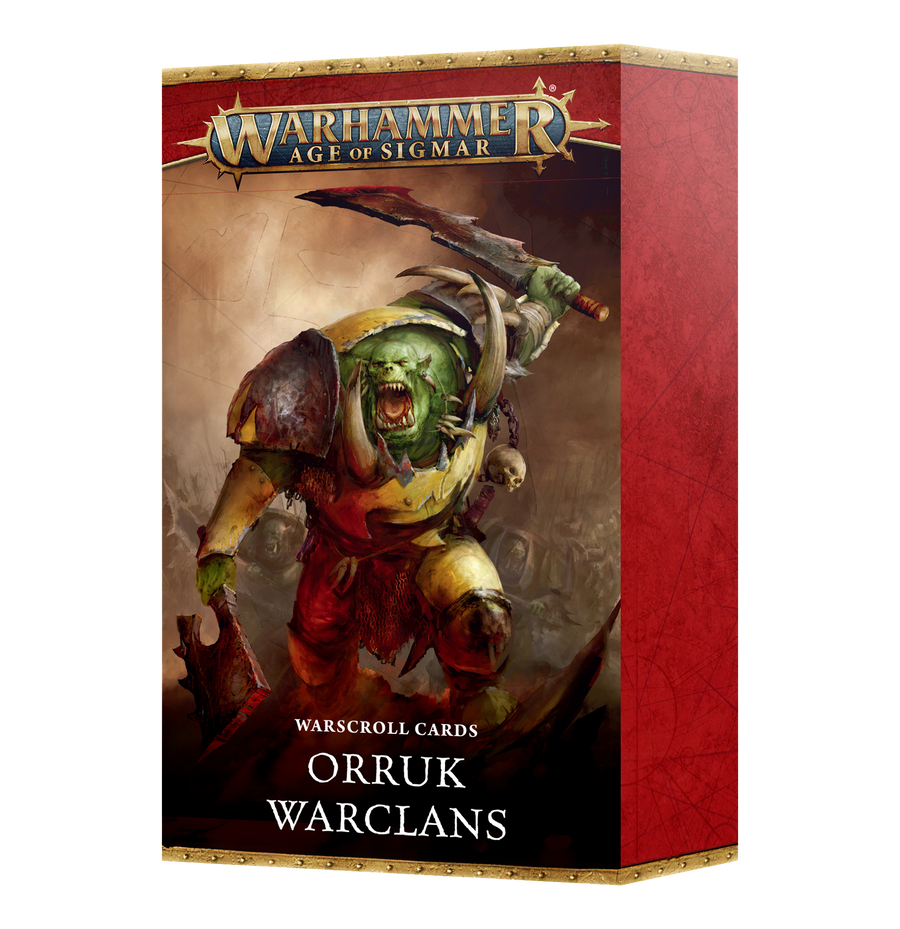 Warscroll Cards: Orruk Warclans (2025)