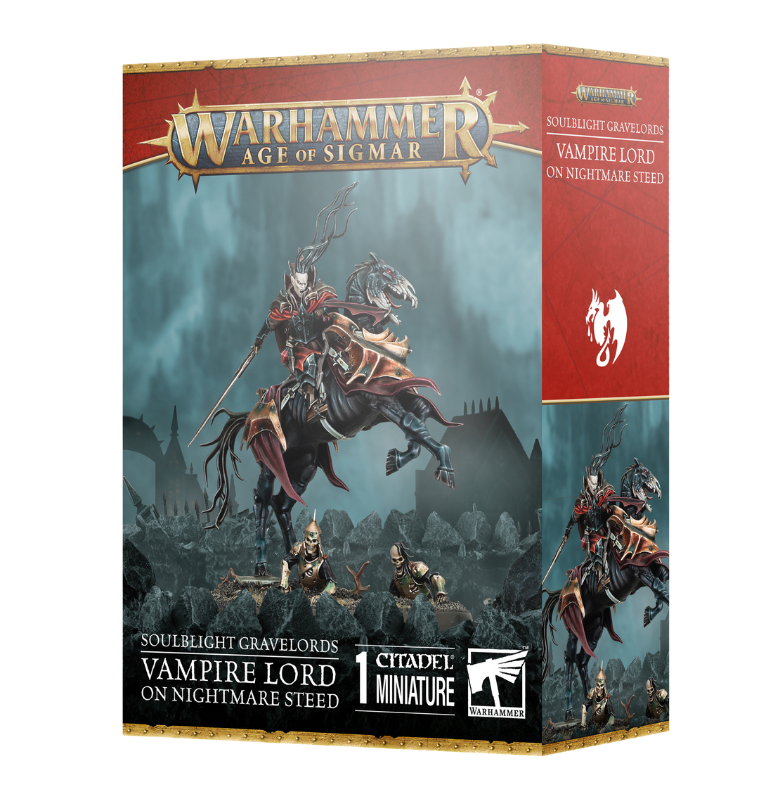 Soulblight Gravelords: Vampire Lord on Nightmare Steed