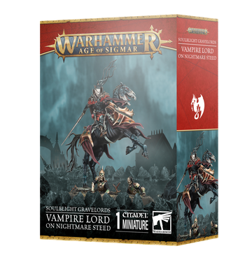Soulblight Gravelords: Vampire Lord on Nightmare Steed