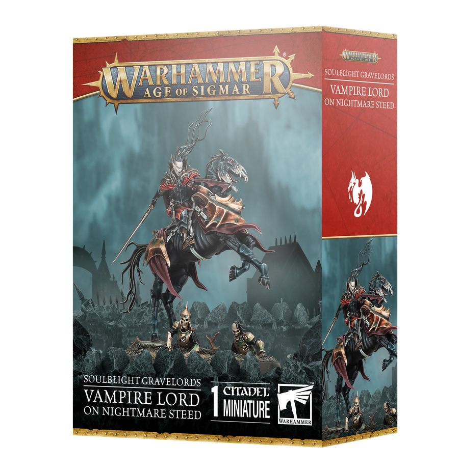 Soulblight Gravelords: Vampire Lord on Nightmare Steed
