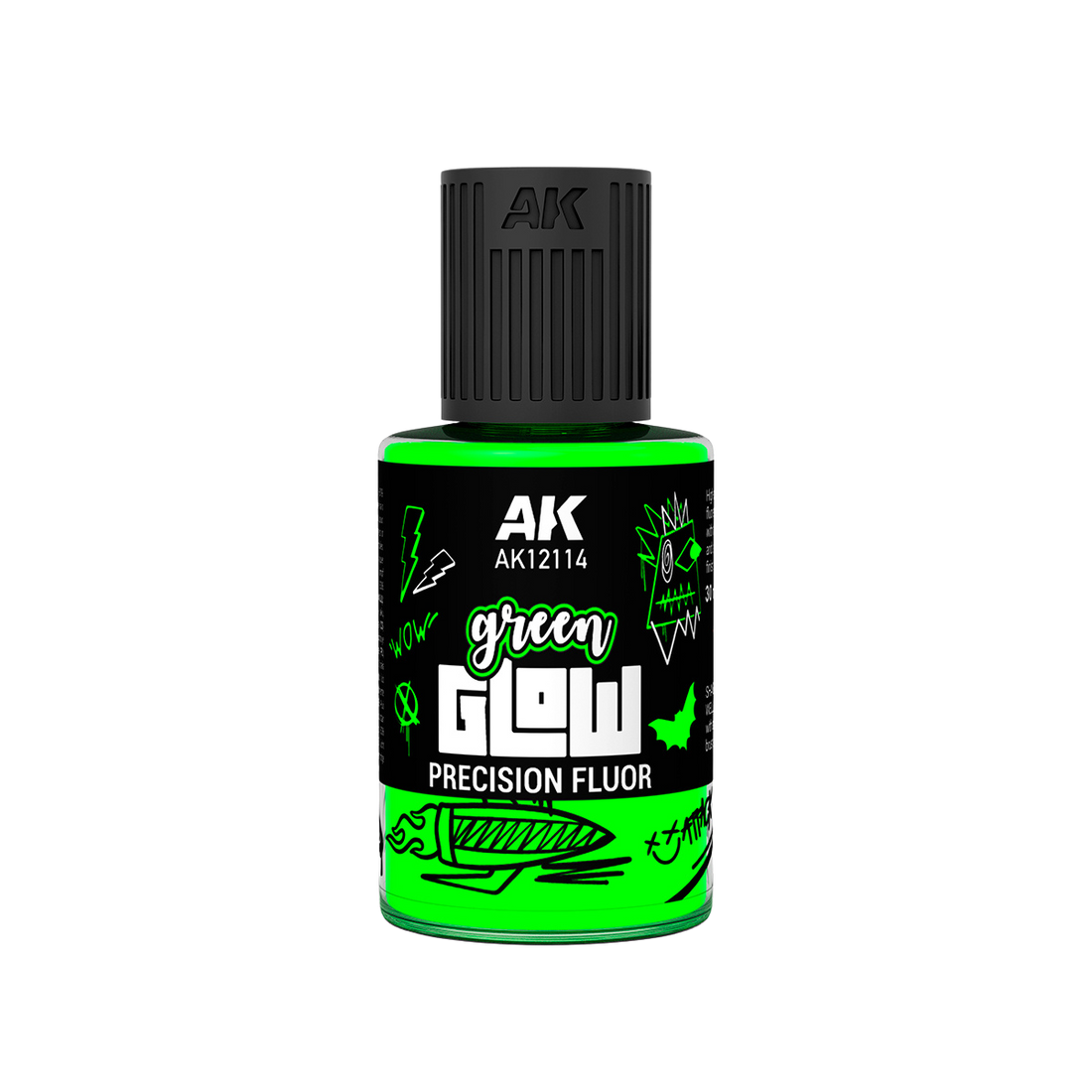 AK Interactive - GREEN GLOW PRECISION FLUOR