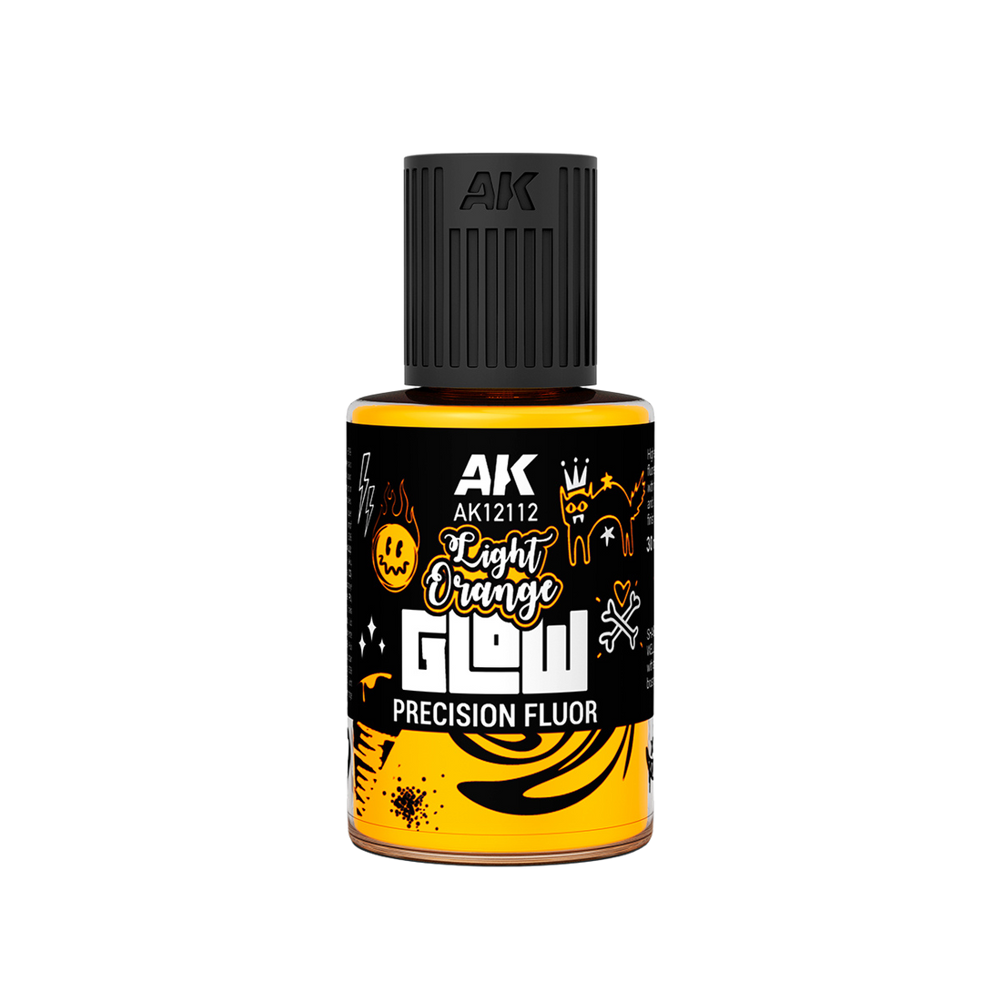 AK Interactive - LIGHT ORANGE GLOW PRECISION FLUOR