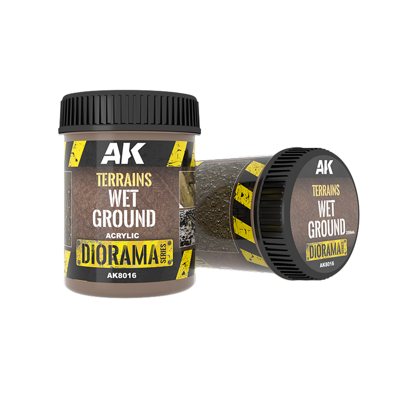 AK Interactive - Terrains Wet Ground 250ml