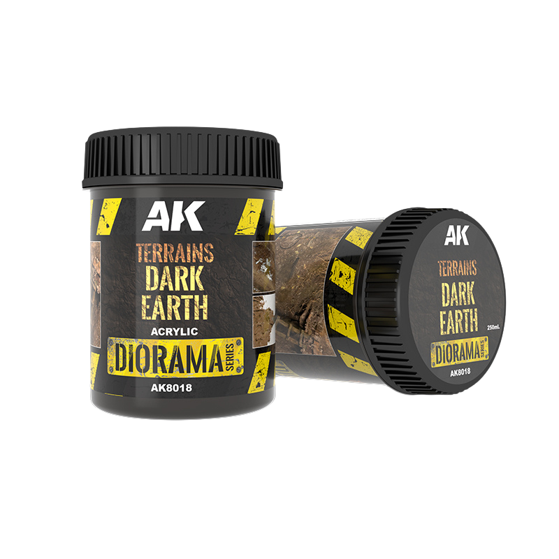 AK Interactive - Terrains Dark Earth 250ml