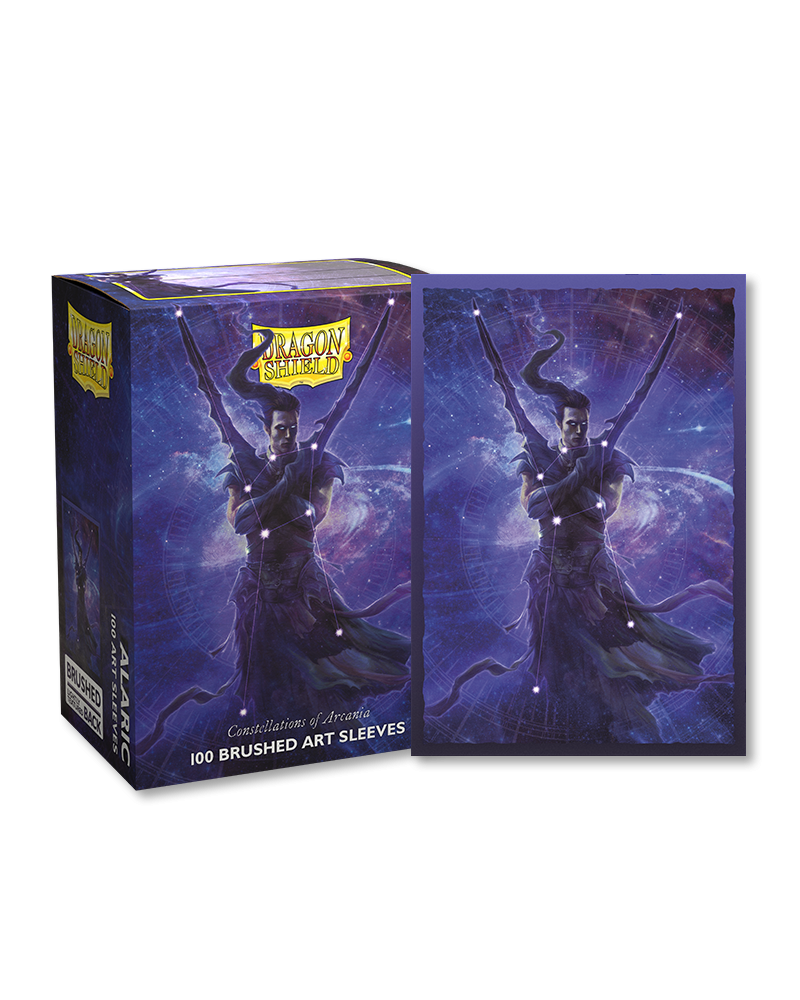 Dragon Shield Brushed Art Sleeves - Constellations: Alaric (100 Sleeves)