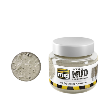 Ammo by Mig - Acrylic Mud for Dioramas: Arid Dry Ground