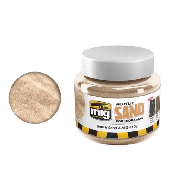 Ammo by Mig - Acrylic Sand for Dioramas: Beach Sand