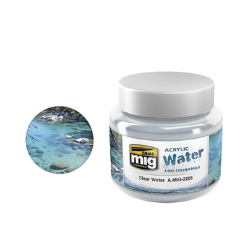 Ammo by Mig - Acrylic Water for Dioramas: Clear Water