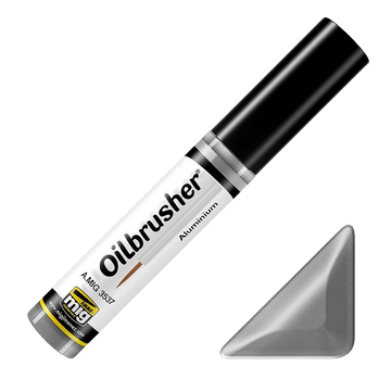 Ammo by Mig - OILBRUSHER: Aluminium