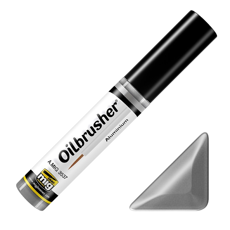 Ammo by Mig - OILBRUSHER: Aluminium