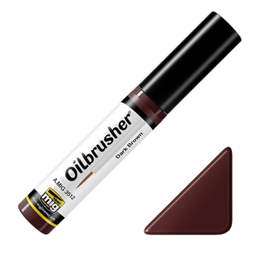 Ammo by Mig - OILBRUSHER: Dark Brown