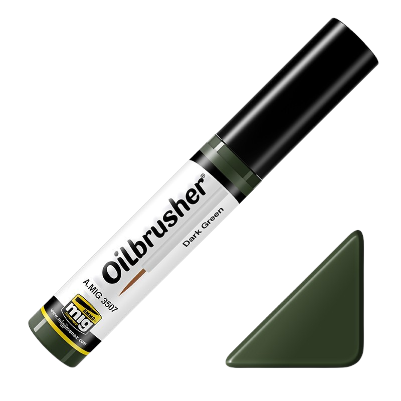 Ammo by Mig - OILBRUSHER: Dark Green