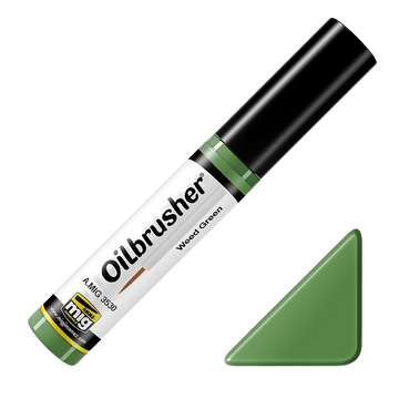 Ammo by Mig - OILBRUSHER: Weed Green