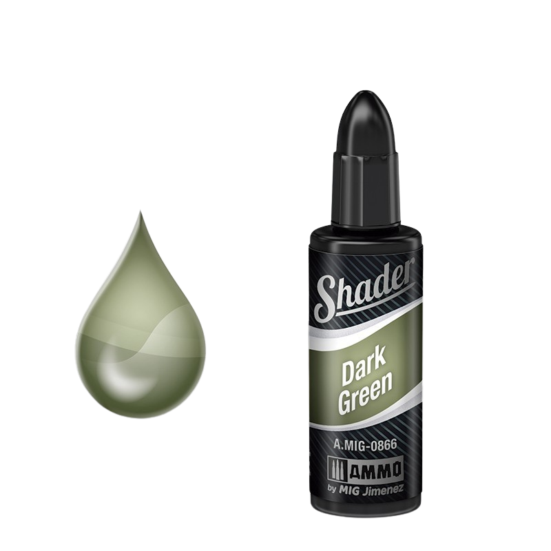 Ammo by Mig - Airbrush Shader: Dark Green