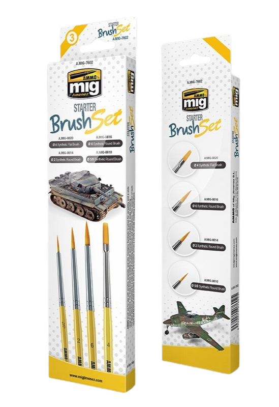 Ammo by Mig - Starter Brush Set