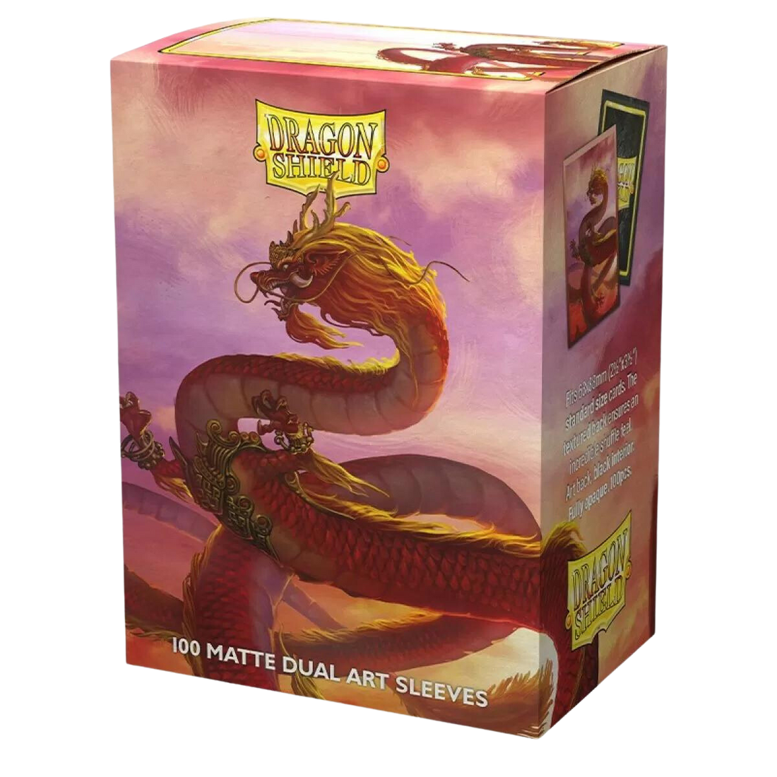 Dragon Shield Art Sleeves - Standard size - Matte Dual - Year of the Wood Dragon (100 Sleeves)