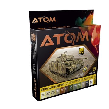 Ammo by Mig - ATOM German Tank Colors WWII Set