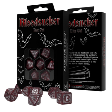 Bloodsucker Dice Set: Scarlet