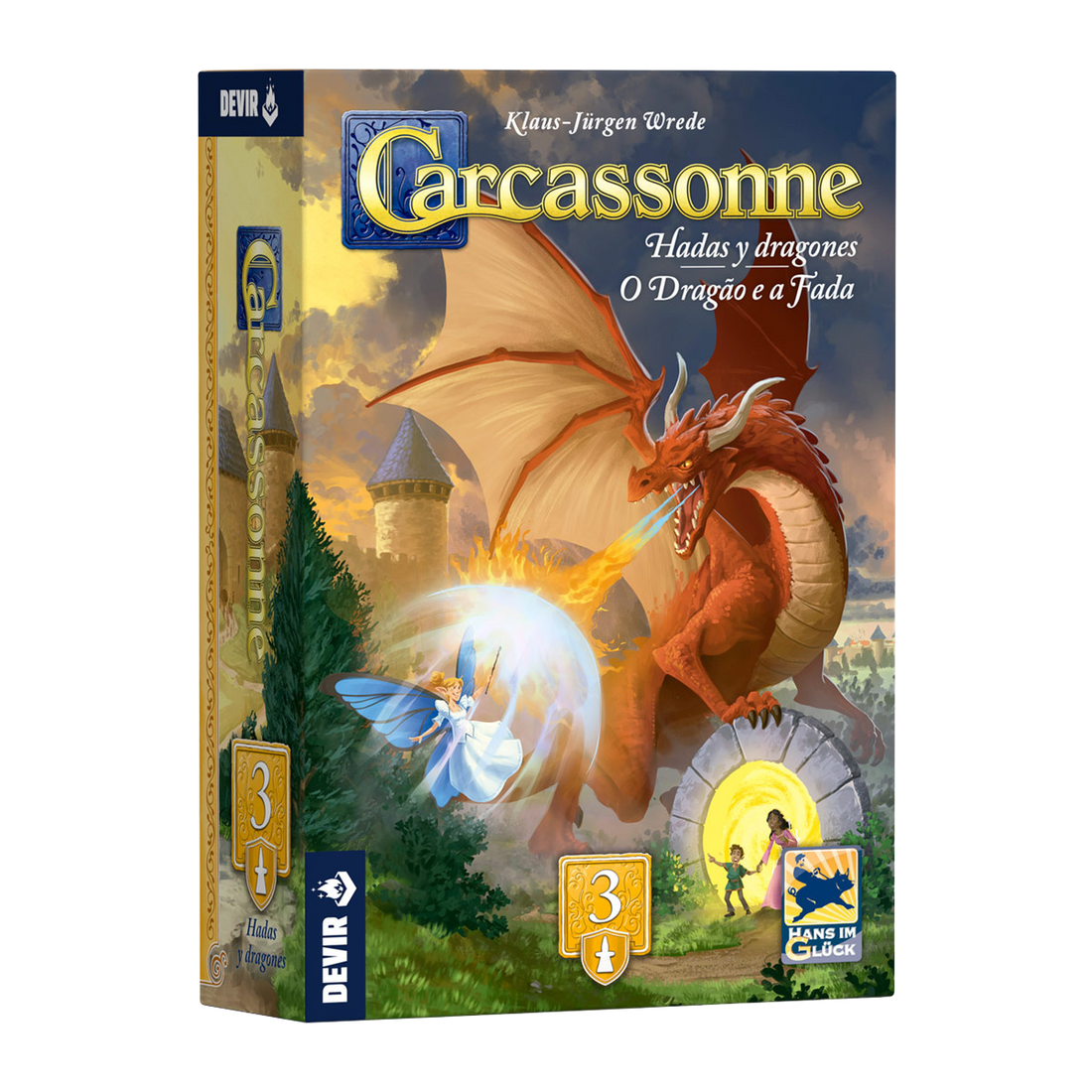 Carcassonne - Expansão O Dragão e a Fada