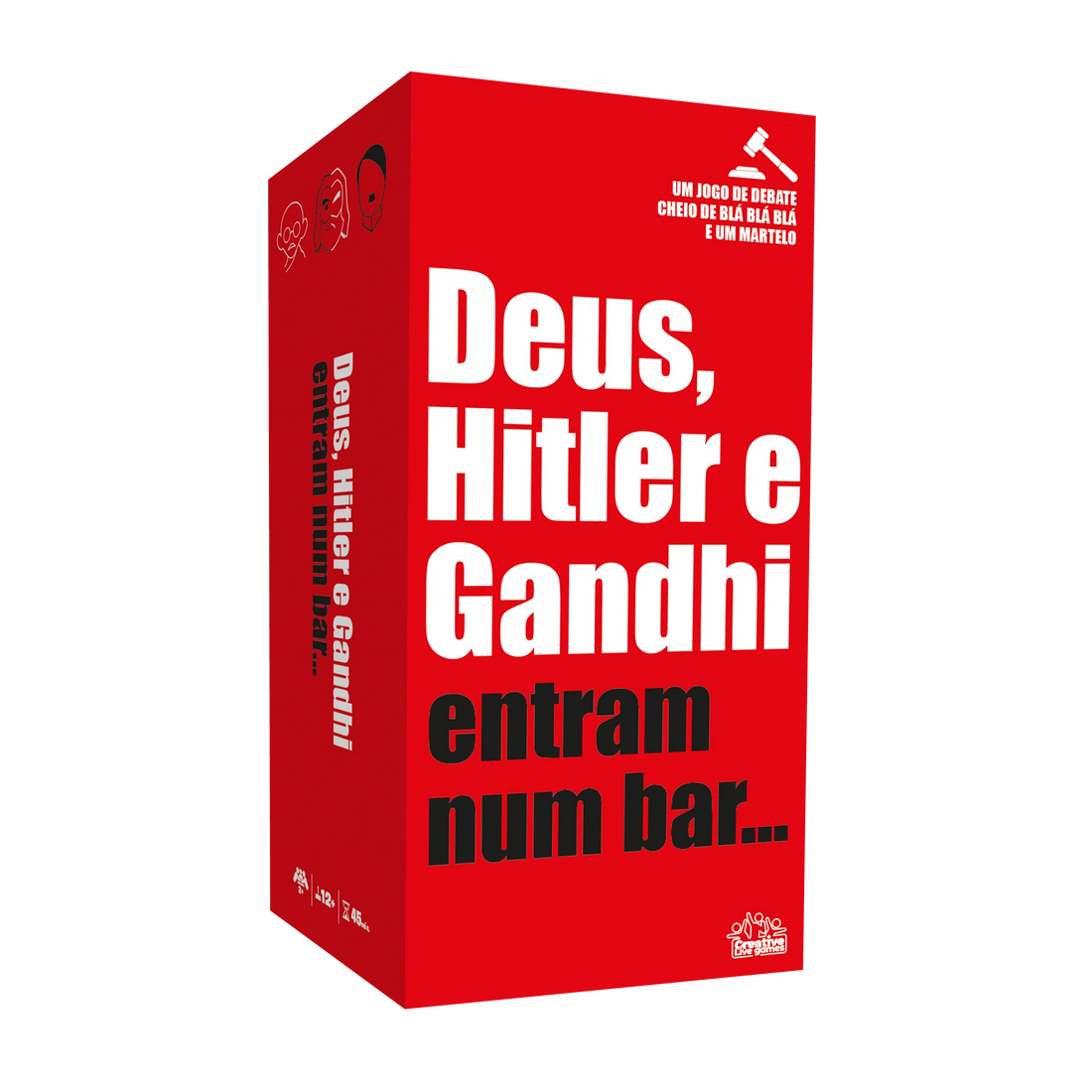 Deus, Hitler e Gandhi entram num bar