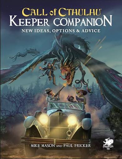 Livro Call of Cthulhu RPG – Keeper Companion (inglês)