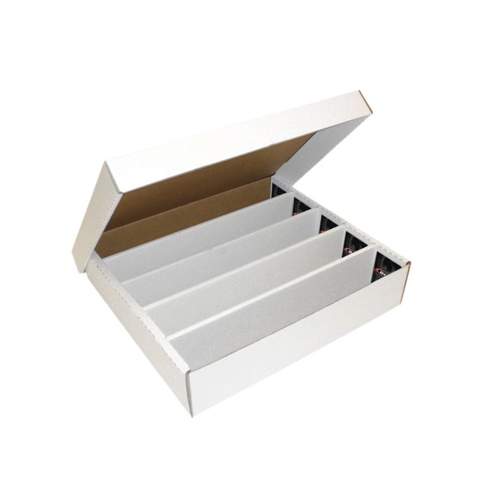 Cardbox / Fold-out Box for Storage of 4.000 Cards