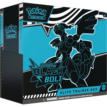 Pokémon TCG: Scarlet & Violet 10.5 - Black Bolt - Elite Trainer Box Zekrom