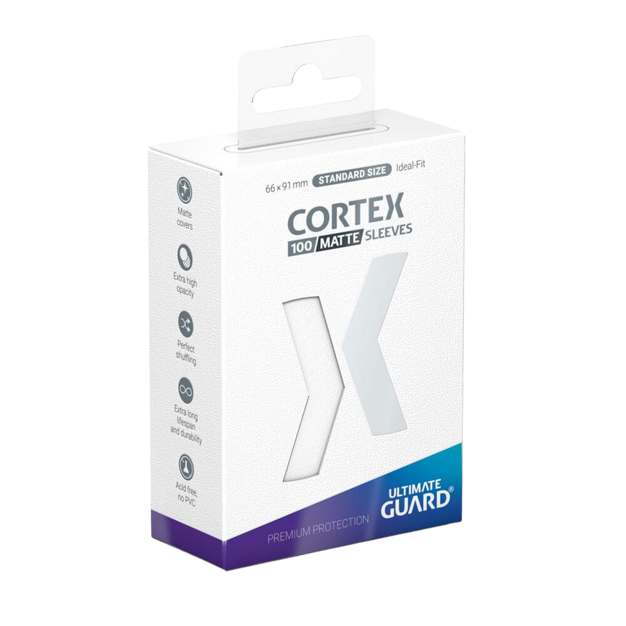 Ultimate Guard - Cortex Sleeves Standard Size Matte White (100)