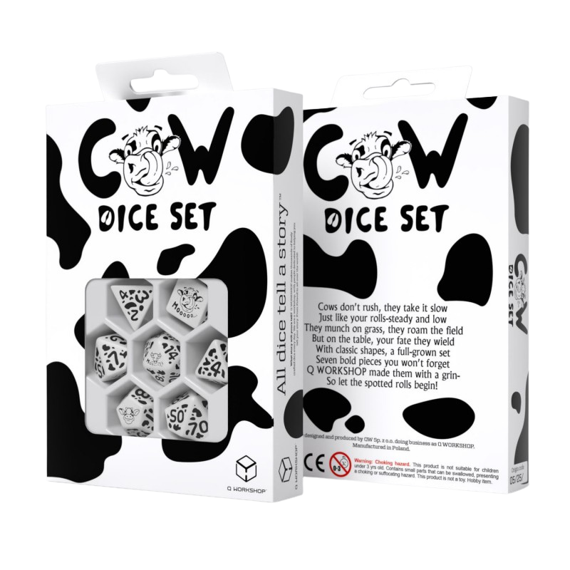 Cow Dice Set: MOOzilla