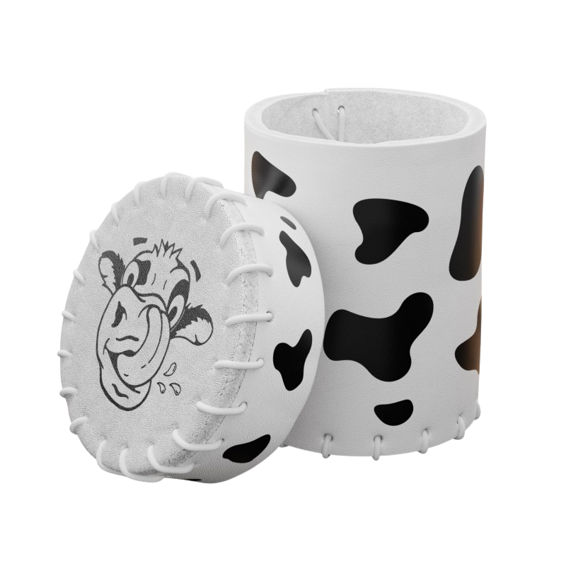 Cow Leather Dice Cup