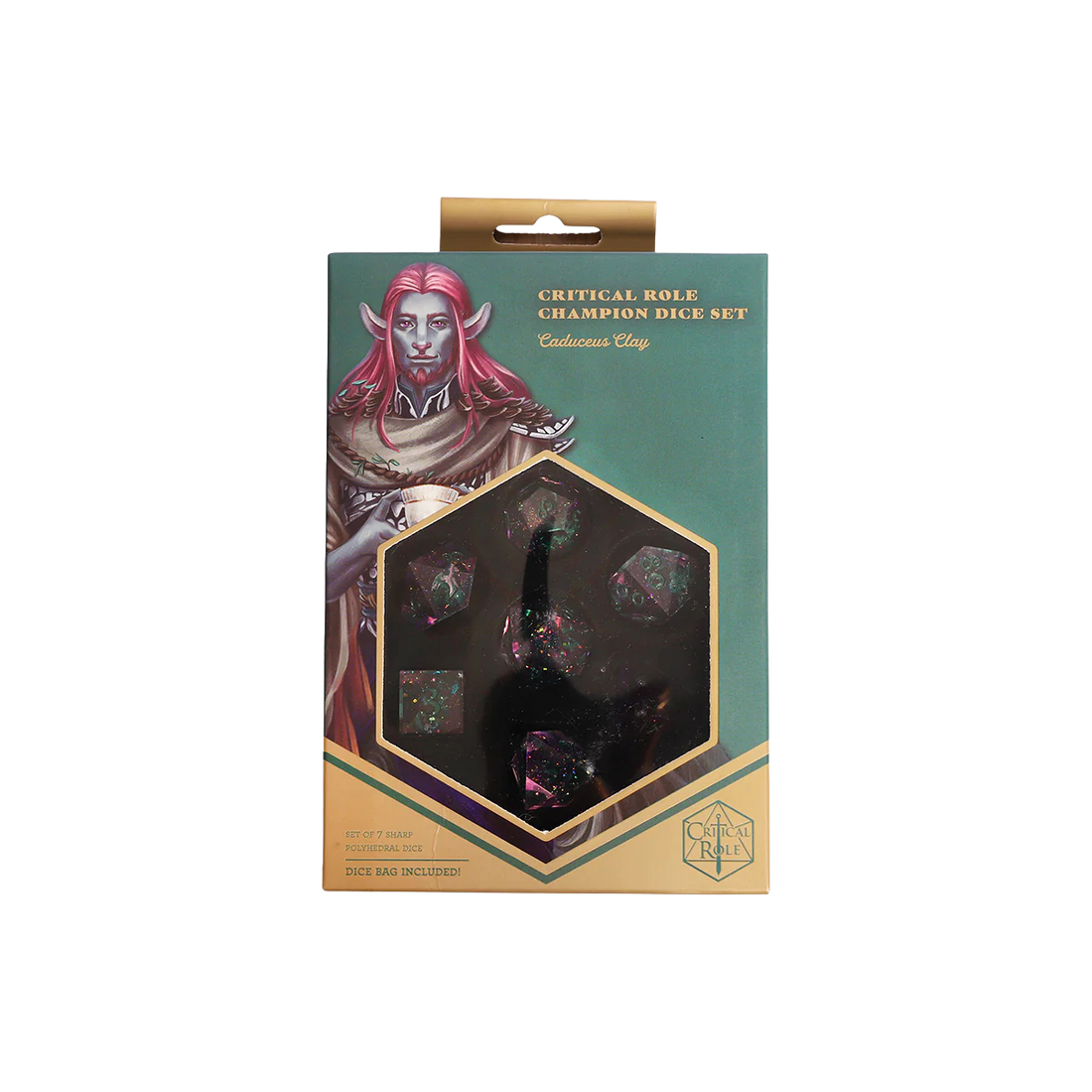 Critical Role Champion Dice Set: Caduceus Clay