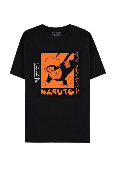 Naruto Shippuden T-Shirt Naruto Boxed Size L