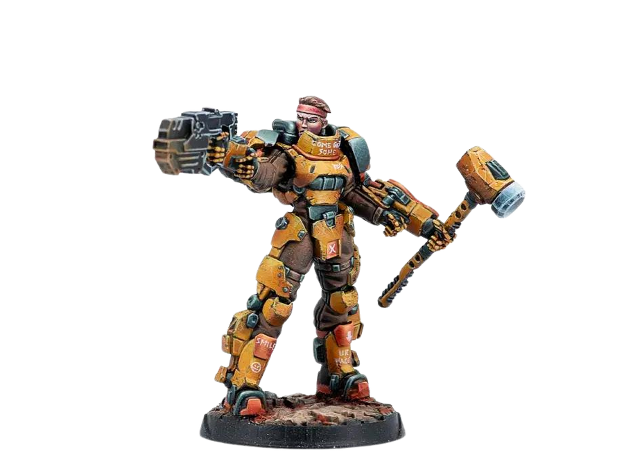 Infinity - Diggers, Armed Prospectors (Chain Rifle)
