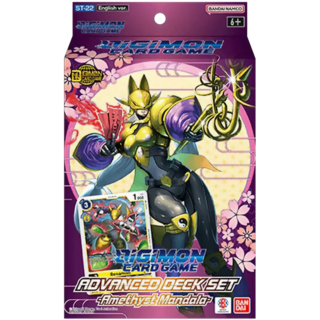 Digimon Card Game - Amethyst Mandala Advanced Deck ST22