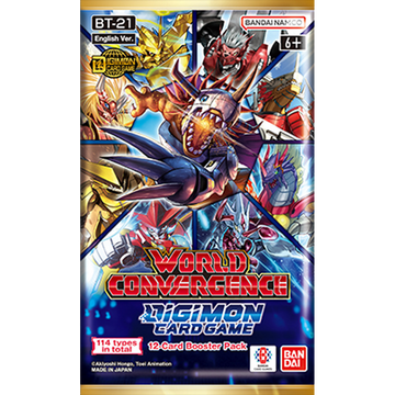 Digimon Card Game - World Convergence BT21 Booster