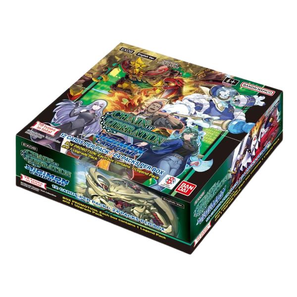 Digimon Card Game - Chain of Liberation EX08 Booster Display (24 Packs)