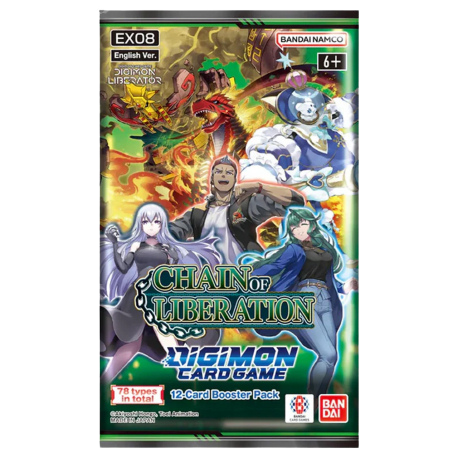 Digimon Card Game - Chain of Liberation EX08 Booster