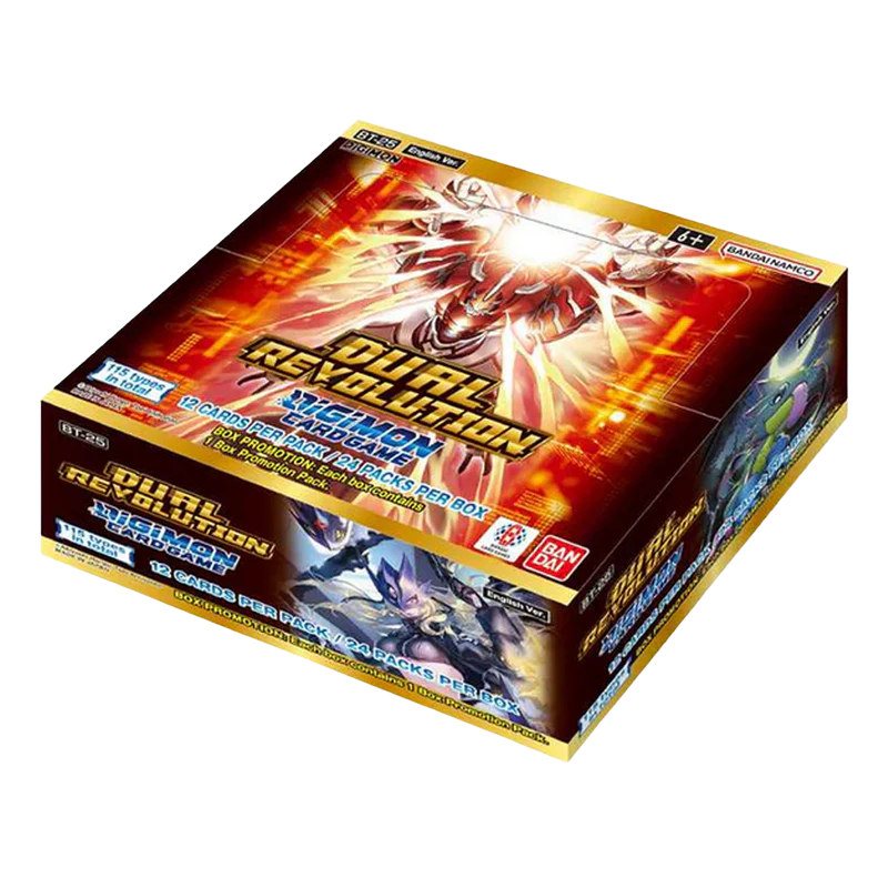 Digimon Card Game - Dual Revolution BT25 Booster Display (24 Packs) - EN