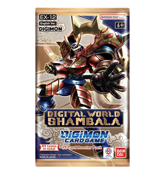 Digimon Card Game - Digital World Shambala EX12 Extra Booster