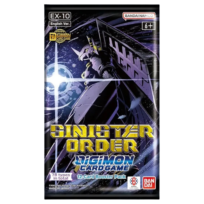 Digimon Card Game - Sinister Order EX10 Extra Booster