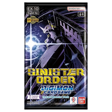 Digimon Card Game - Sinister Order EX10 Extra Booster