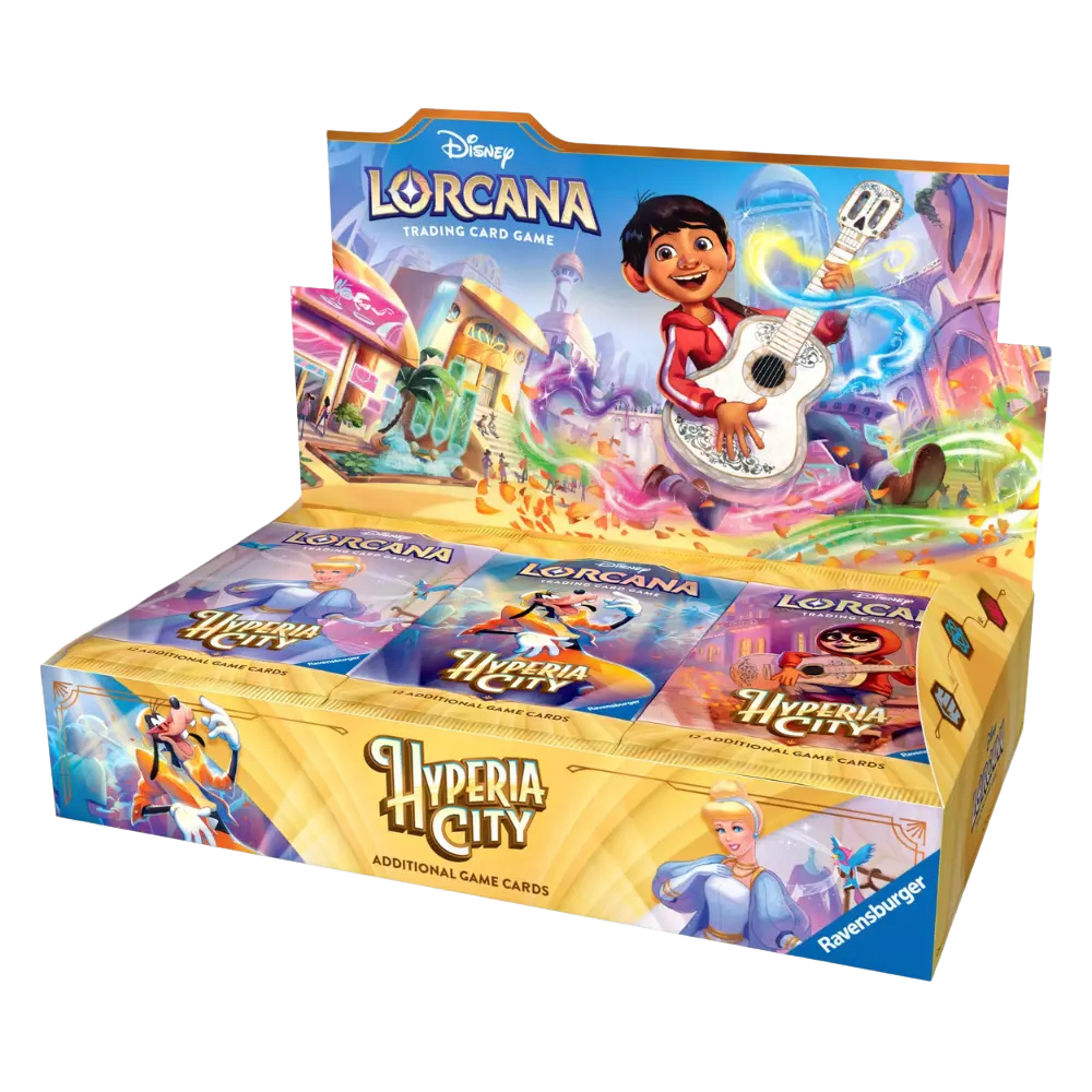 Disney Lorcana TCG - Hyperia City Booster Display (24 Packs)