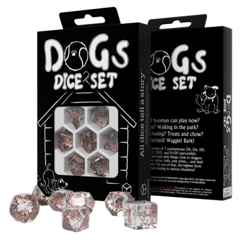 DOGS Dice Set: Bubbles