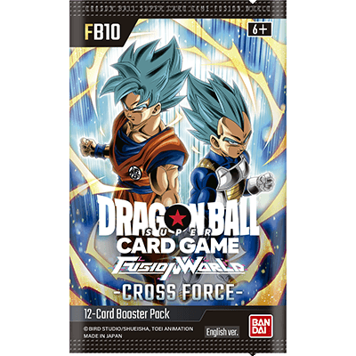 Dragon Ball Super Card Game - Fusion World Cross Force FB10 Booster