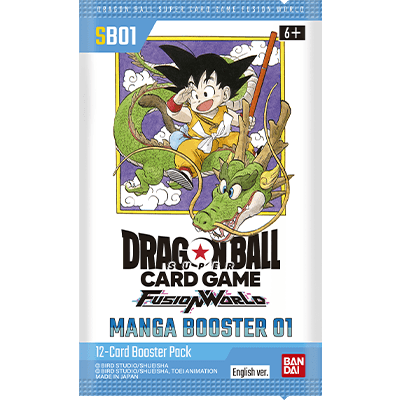 Dragon Ball Super Card Game - Fusion World SB01 Manga Booster