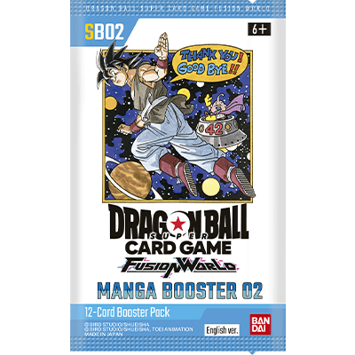 Dragon Ball Super Card Game - Fusion World SB02 Manga Booster